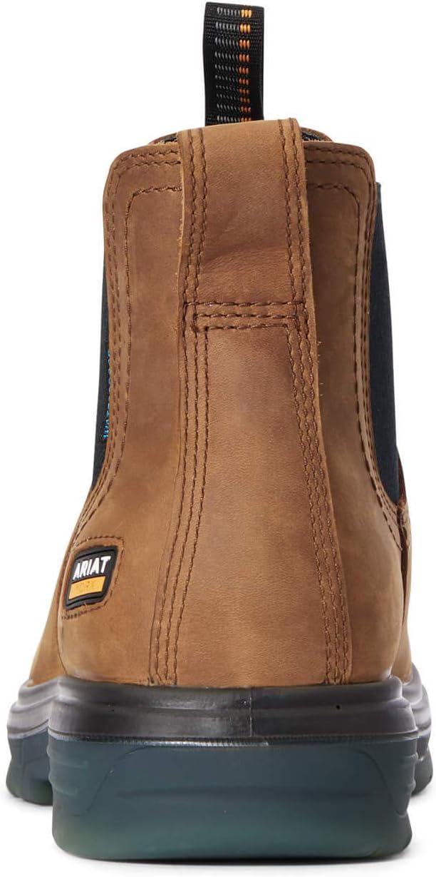 Мужские водонепроницаемые ботинки Ariat Turbo Chelsea, Aged Bark — фото 4
