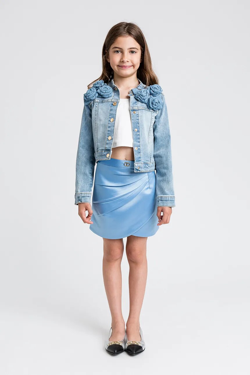 

Джинсовая куртка для детей Twinset, синий