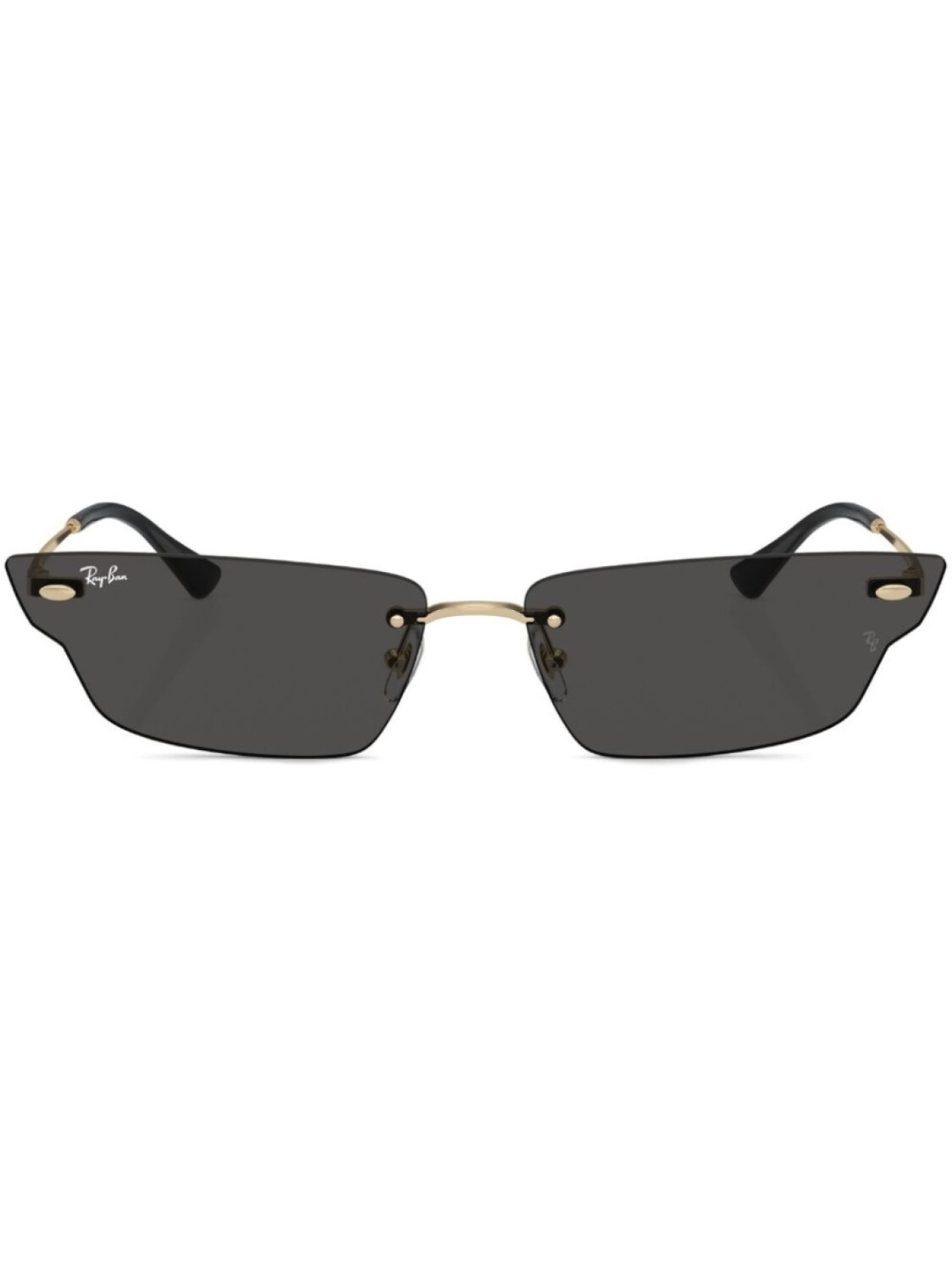 

Ray-Ban солнцезащитные очки Anh в оправе 'кошачий глаз', золотистый