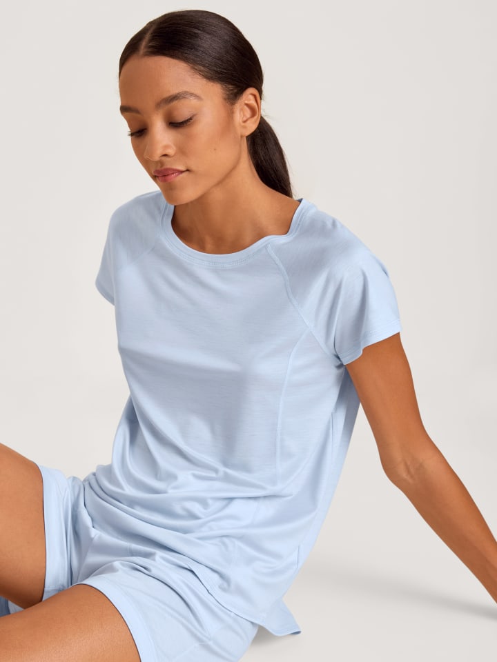 

Футболка Calida Shirt, цвет harmony blue