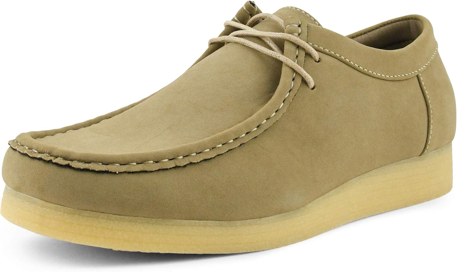 

Мужские низкие ботинки Amali Original Jason2 Chukka - низкие повседневные ботинки Chukka для мужчин - искусственная замша - шнуровка, подошва из кремовой резины - носок-мокасин