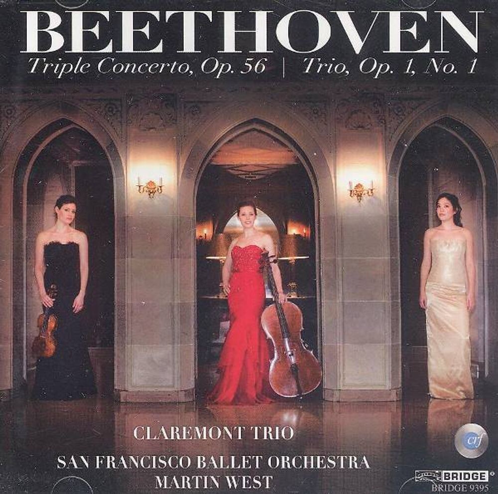 

Диск CD Beethoven: Triple Concerto - Ludwig van Beethoven, Claremont Trio, Martin West, San Francisco Ballet Orchestra