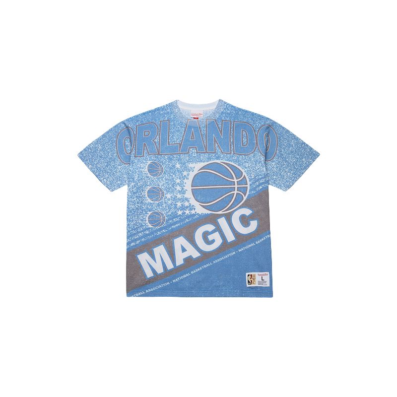 

Футболка Mitchell & Ness x NBA Orlando Magic Lifestyle SU25 Unisex Mitchell Ness, мультиколор