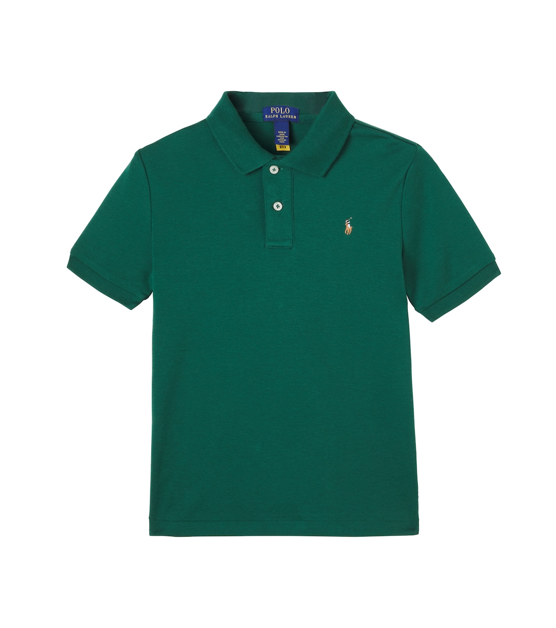 

Хлопковая рубашка-поло Polo Ralph Lauren Kids, New Forest