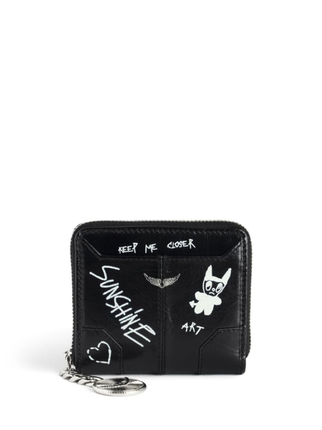 

Солнечный кошелек для монет Zadig&Voltaire, черный