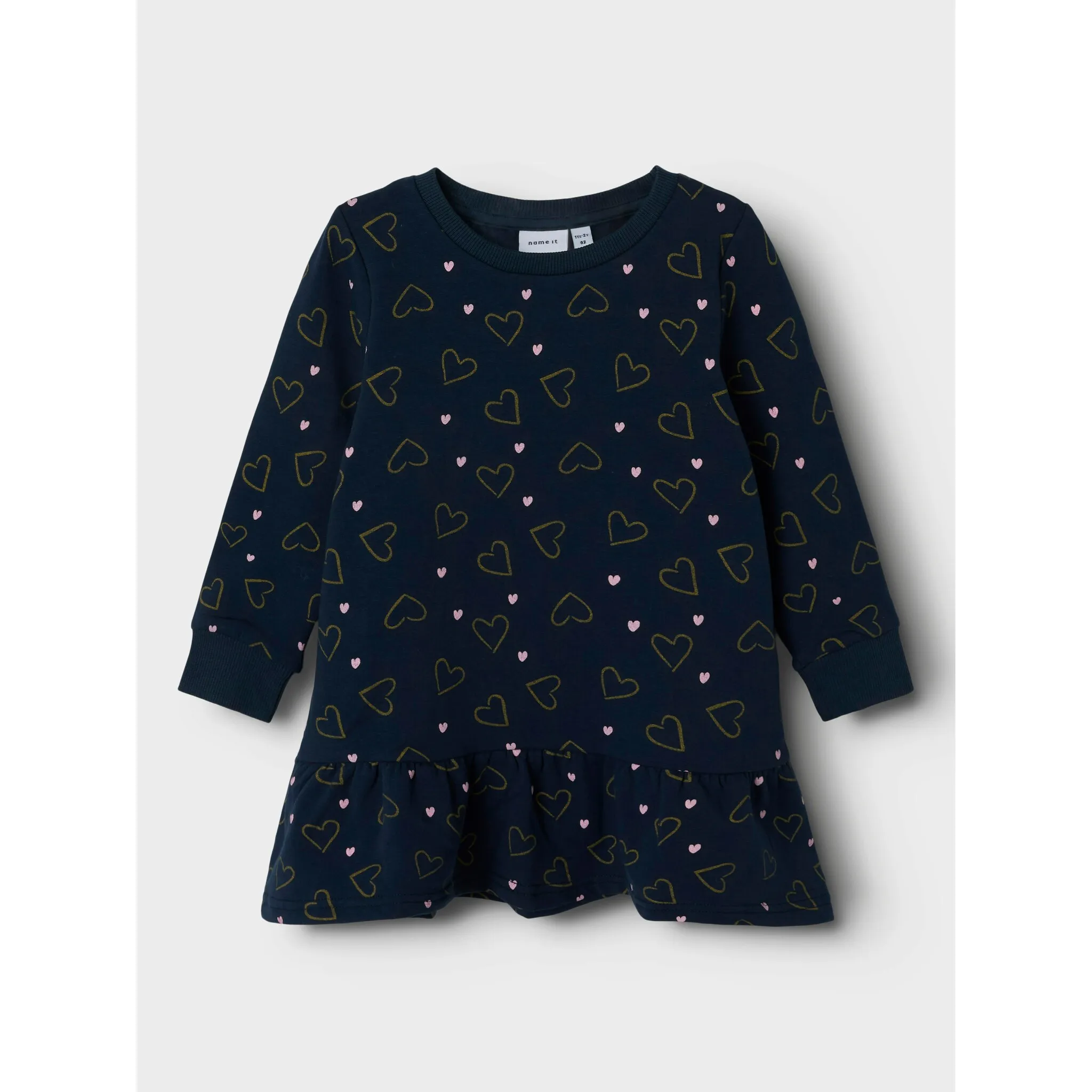 

Название It спортивное платье «NMFRUE SWEAT DRESS BRU BOX» Name It, цвет Dark Sapphire