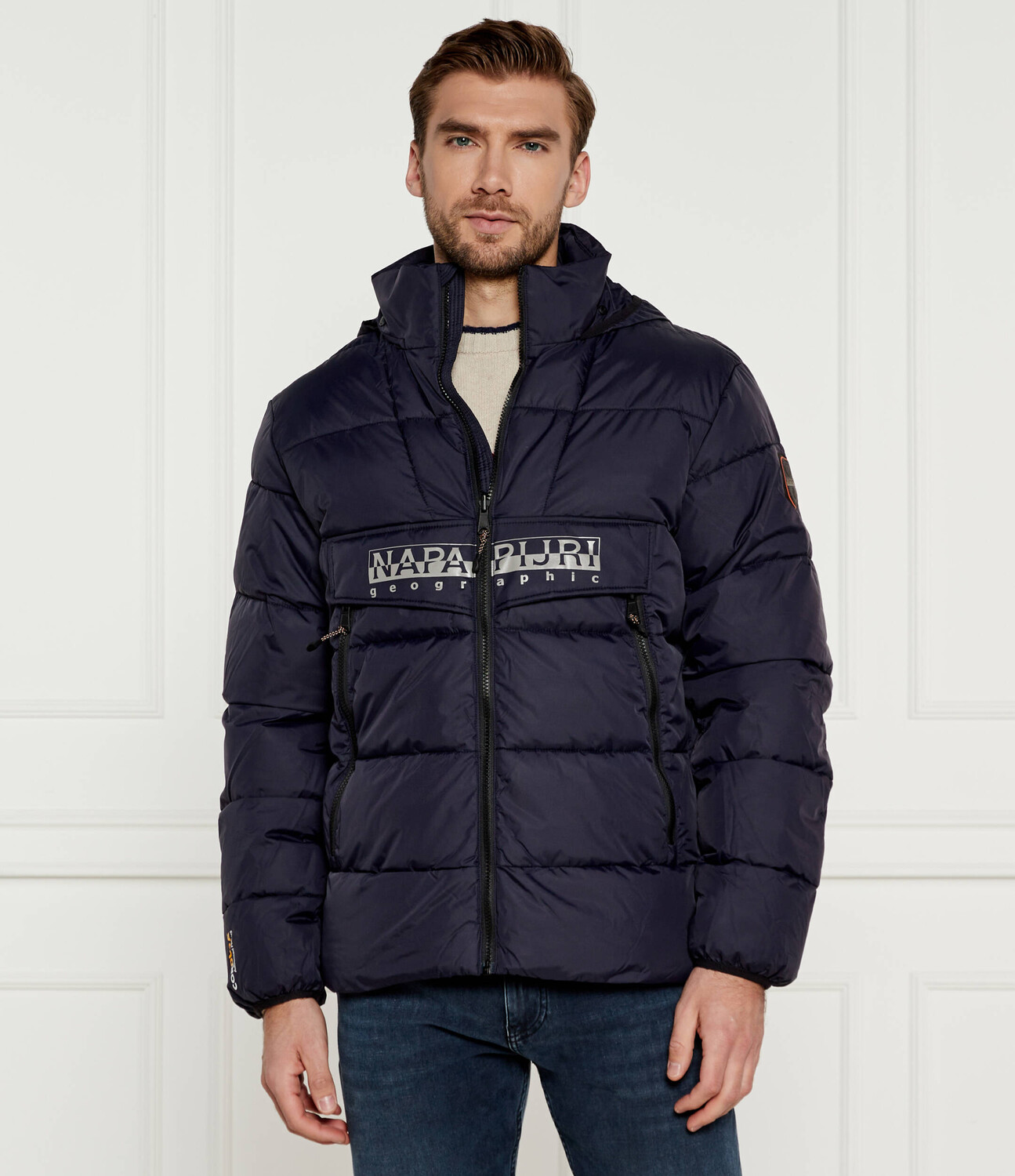 

Куртка Napapijri Regular Fit, темно-синий