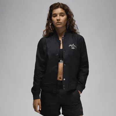 

Куртка Jordan Women's Varsity Jacket, цвет Black/Sail