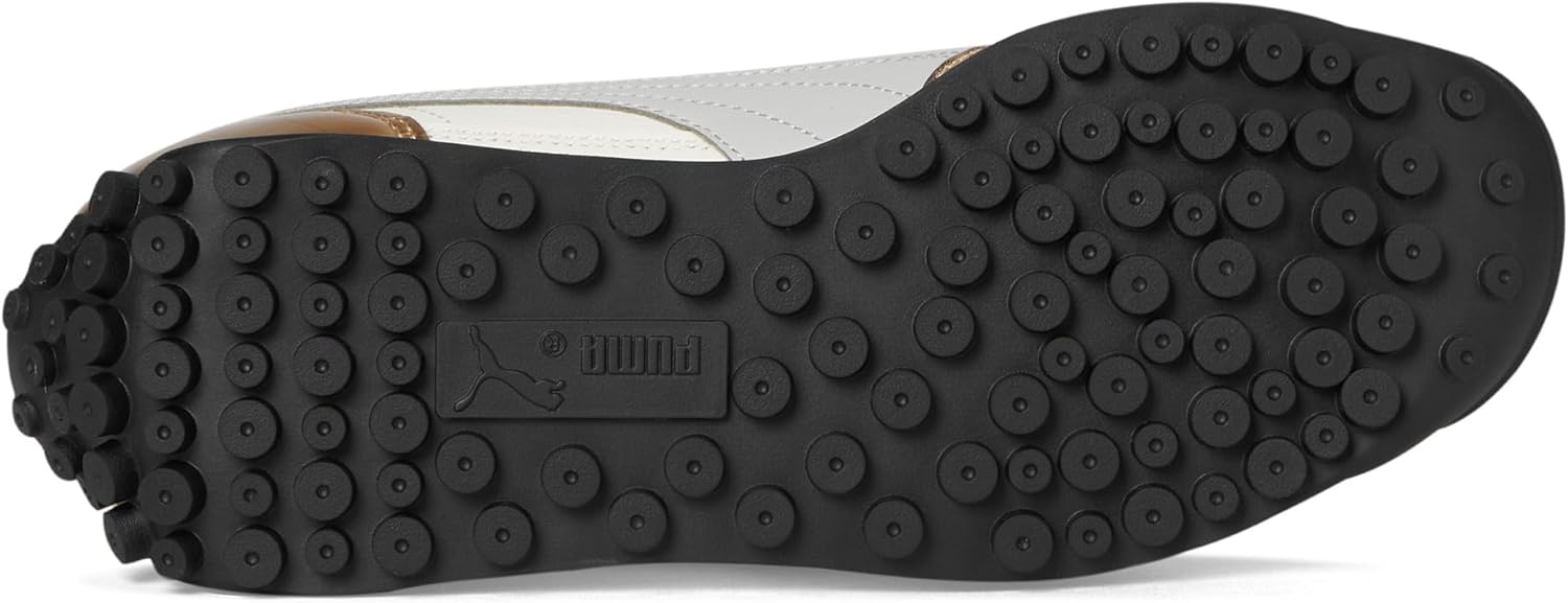 Детские кроссовки Puma Easy Rider (для детей постарше), белый/черный/серый/золотой — фото 3