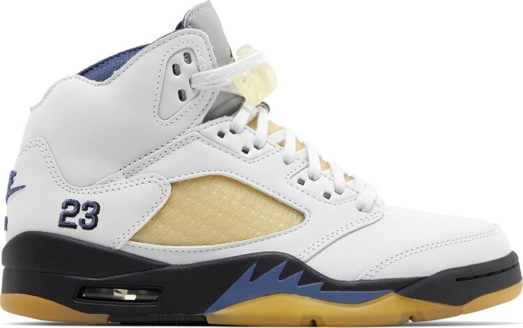 Кроссовки A Ma Maniére x Wmns Air Jordan 5 Retro, белый/синий