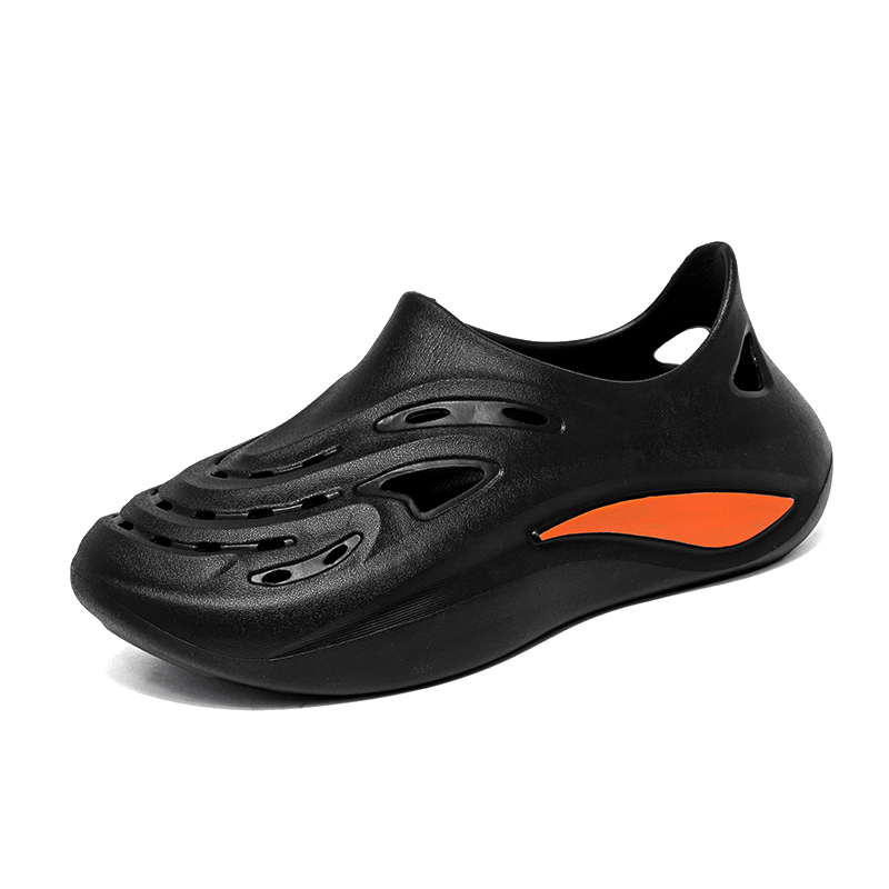 

NANJIREN Клоги мужские черно-оранжевые, цвет Black Orange