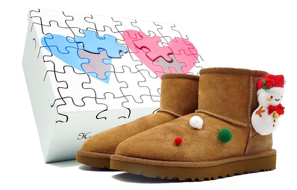 

Ботинки UGG CLASSIC MINI Snow Boots Women's Brown