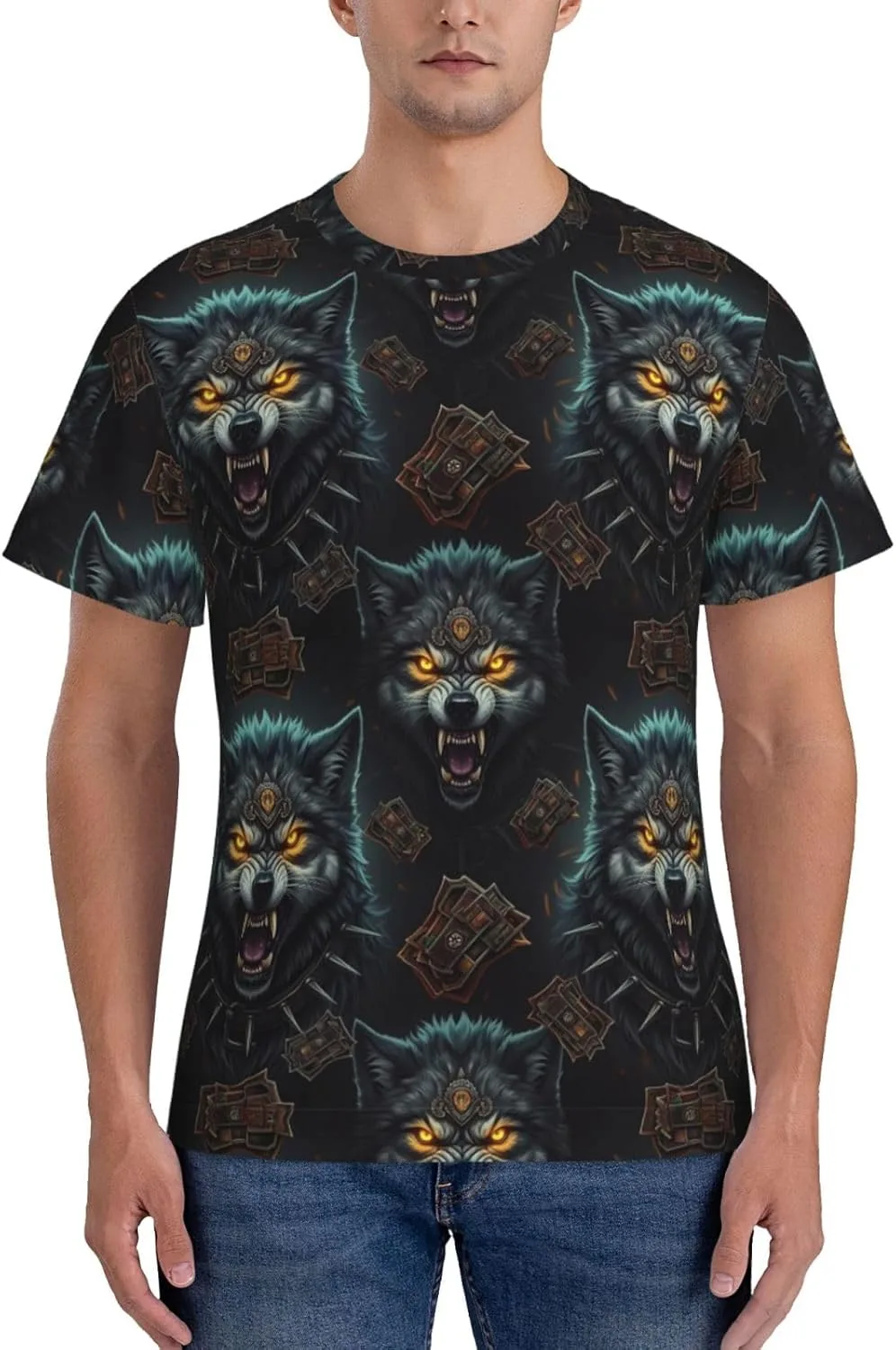 

Футболка мужская Supdreamc Quick Dry, Slim Fit для тренировок