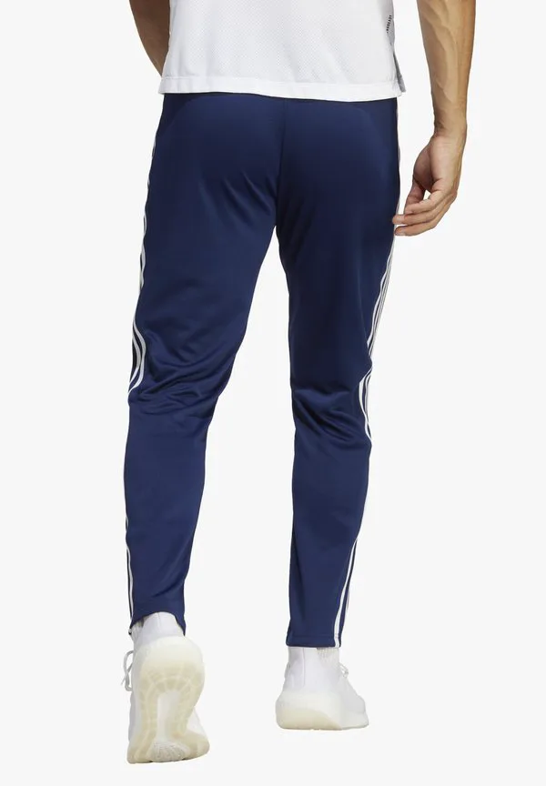 Необходимые вещи для поезда: спортивные штаны с тремя полосками. Adidas Performance, Dark Blue/White — фото 3