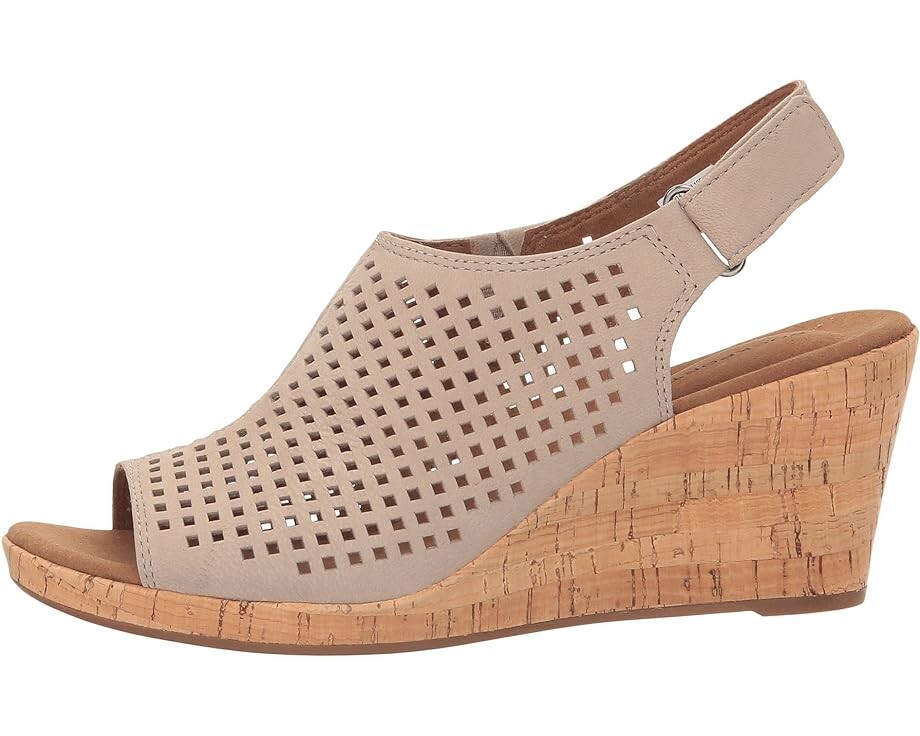 Туфли Rockport Briah Perf Sling, цвет Taupe Leather — фото 4