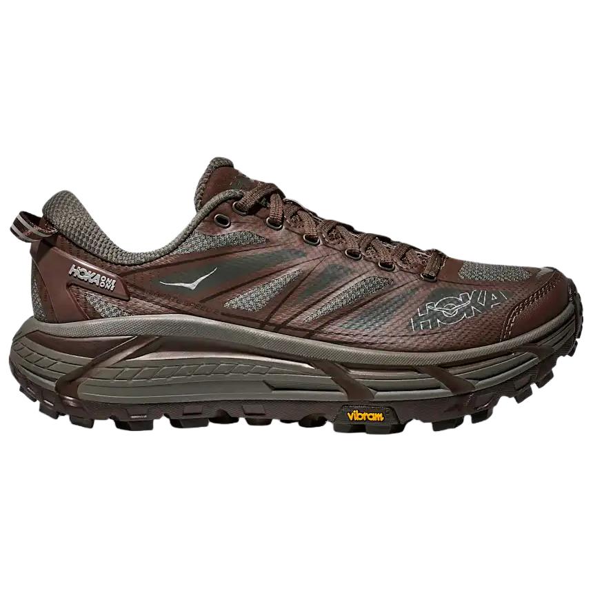 HOKA ONE ONE Кроссовки для трейлраннинга Mafate Speed 2, мужские и женские, один фасон, Gray Brown — фото 3