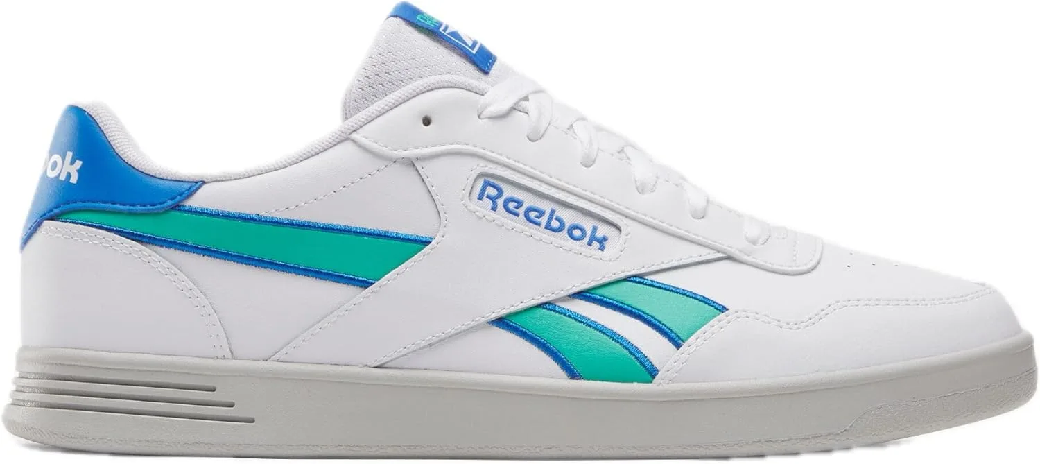 Кроссовки Reebok Unisex Glide Ripple Clip, белый/синий/зеленый