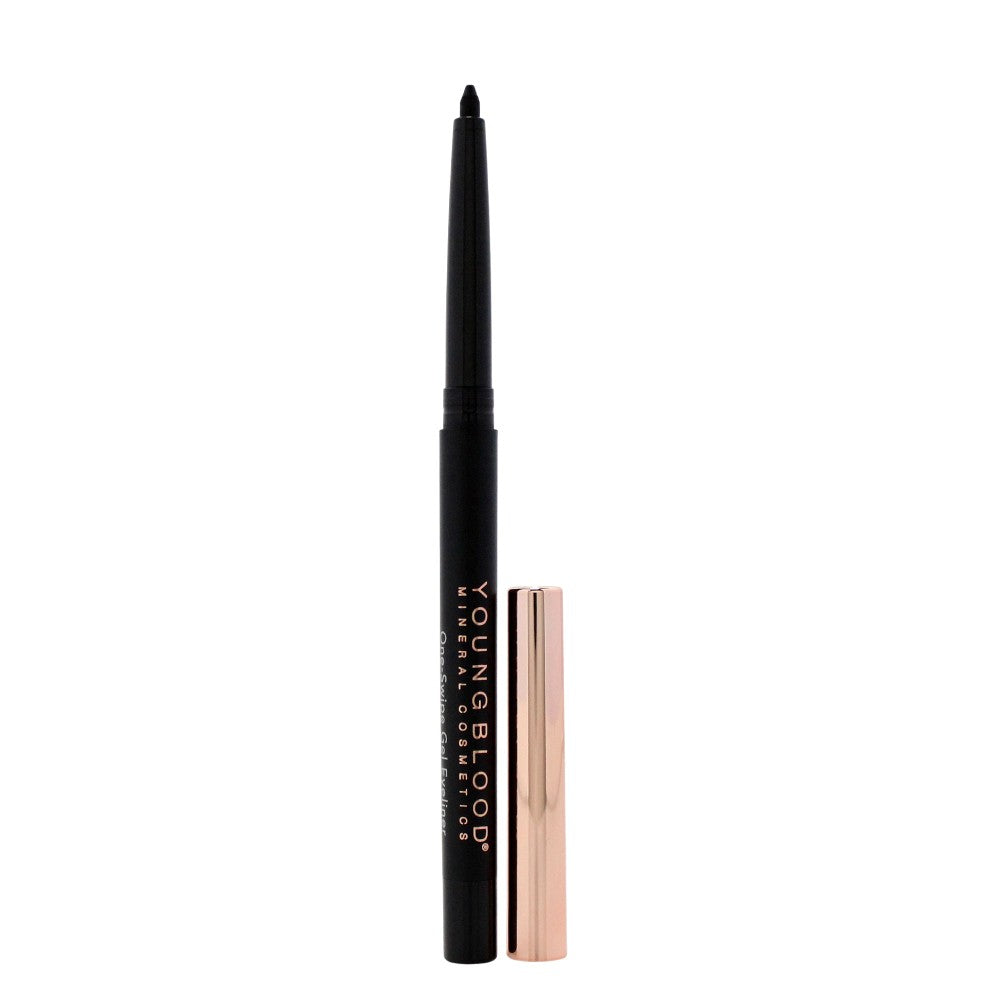 Гелевая подводка для глаз One-Swipe Gel Eyeliner - Caviar от Youngblood для женщин - 0,01 унции, прозрачный — фото 2