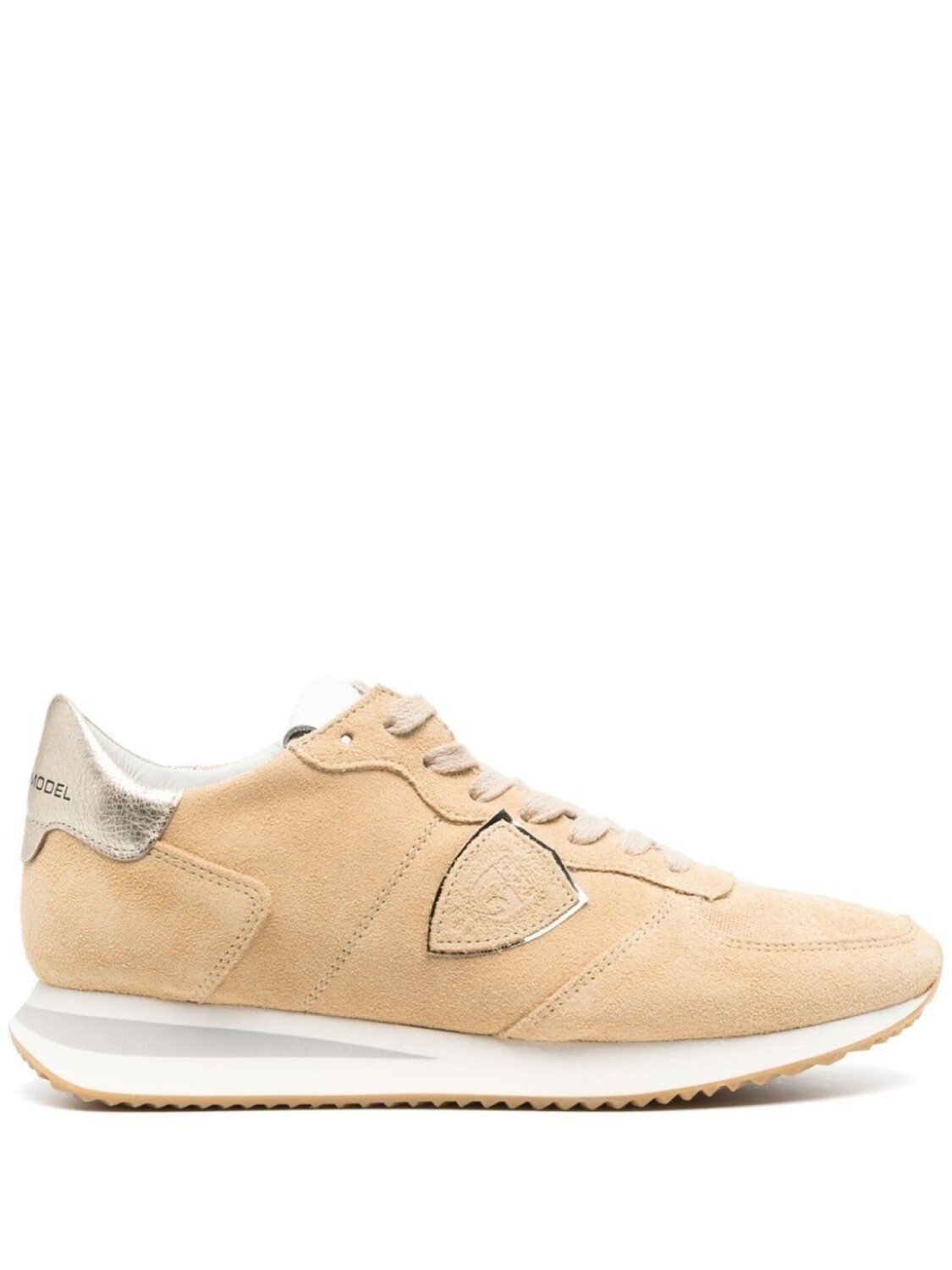 

Кроссовки Philippe Model Trpx, бежевый/серебристый