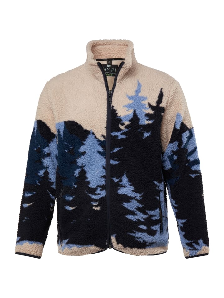 

Флисовая куртка JP1880 Fleecejacke, цвет navy blau
