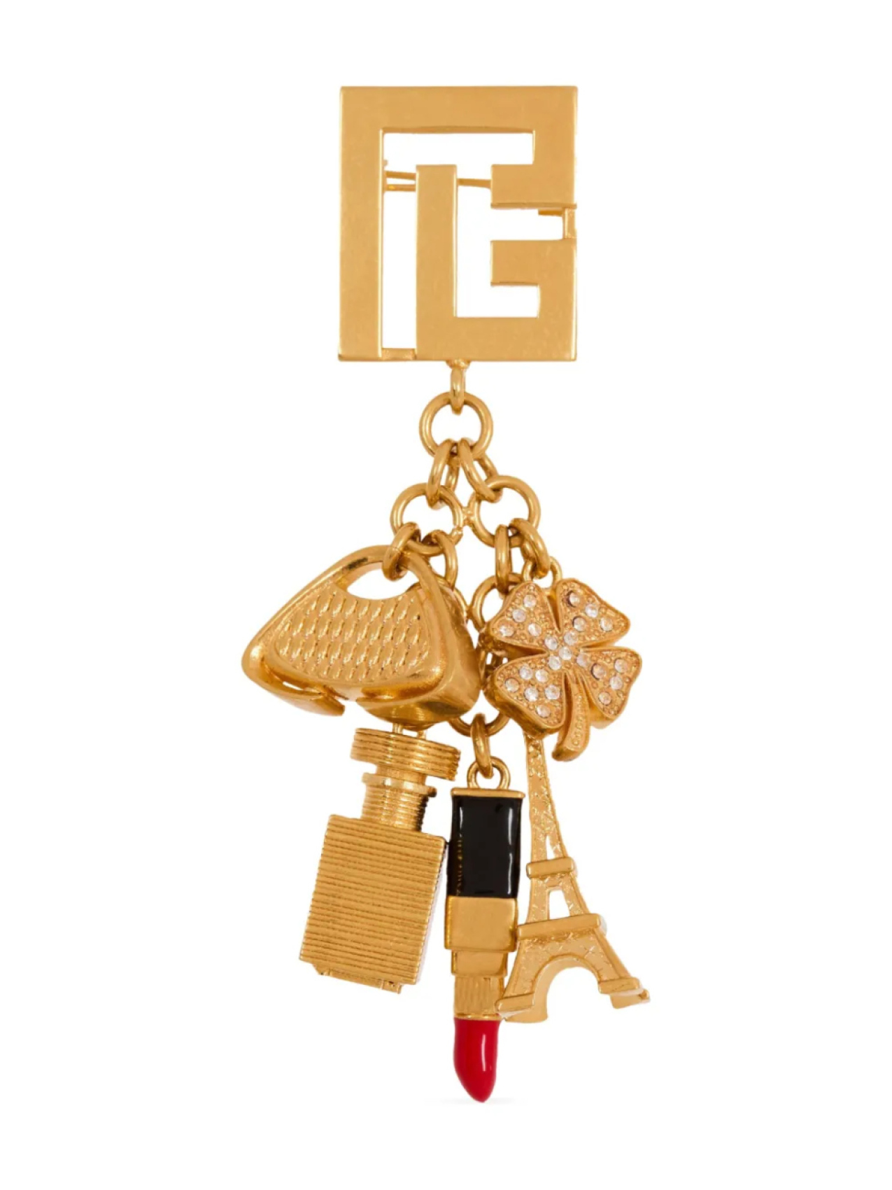 

Balmain брошь Beauty Charm, золотой