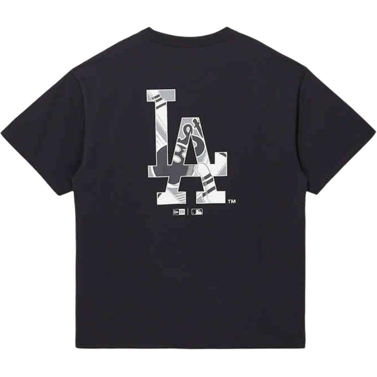 

New Era Футболка унисекс черная, Черный, New Era Футболка унисекс черная