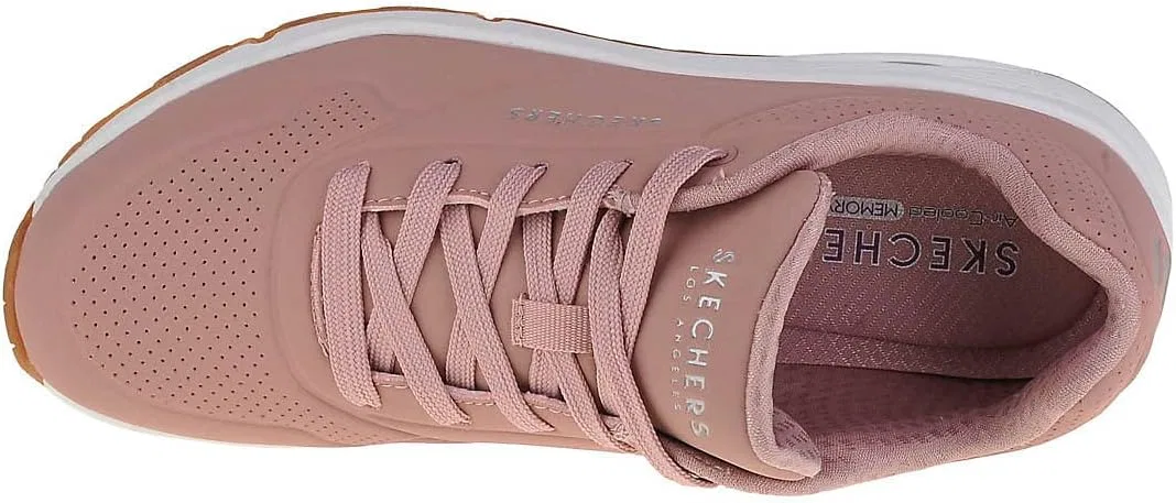 Мужские кроссовки Skechers Gowalk Arch Fit, спортивные слипоны, повседневные лоферы для походов, беговые кроссовки, розовый — фото 4