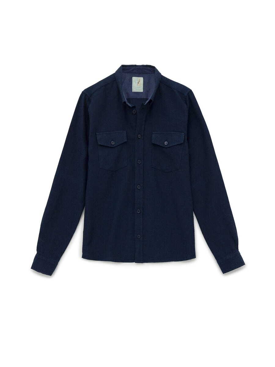 

Рубашка By Diess Collection Regular fit Button Up, темно-синий