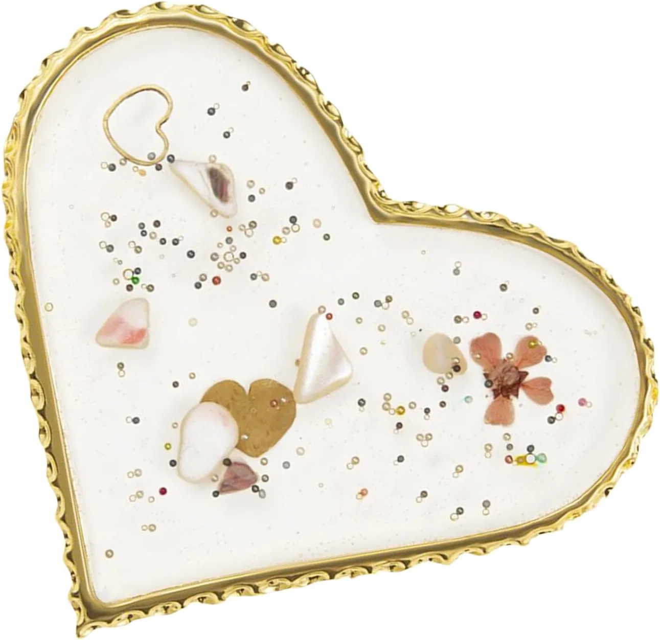 Палитра для смешивания лака Gold Edge Heart