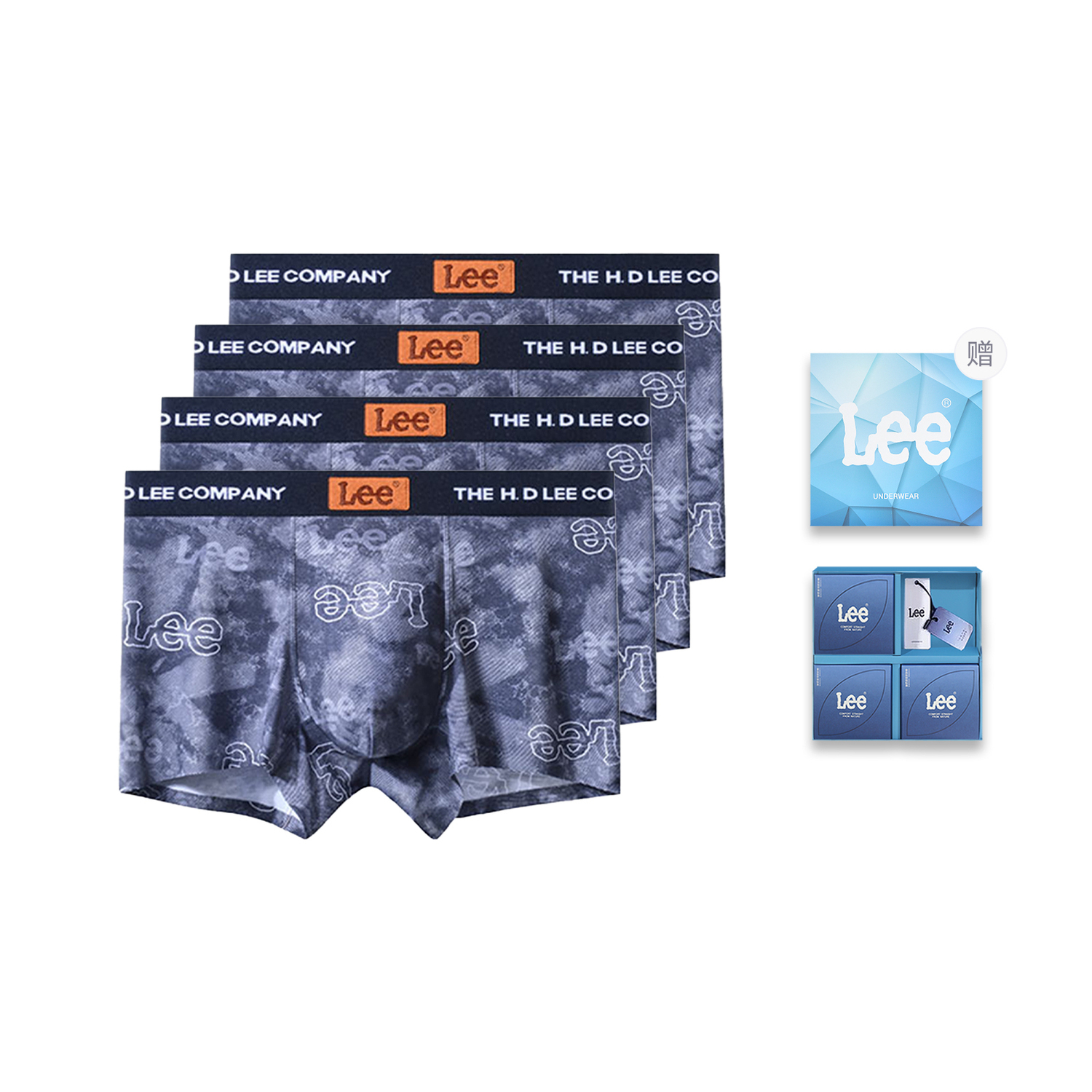 

Lee Sunset 5.0 подарочный набор мужского белья 4 шт