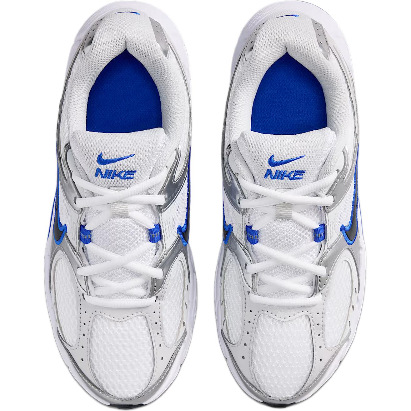 Nike Кроссовки для бега V5 RNR с низким верхом, устойчивые к истиранию, белые, синие, для подростков — фото 3