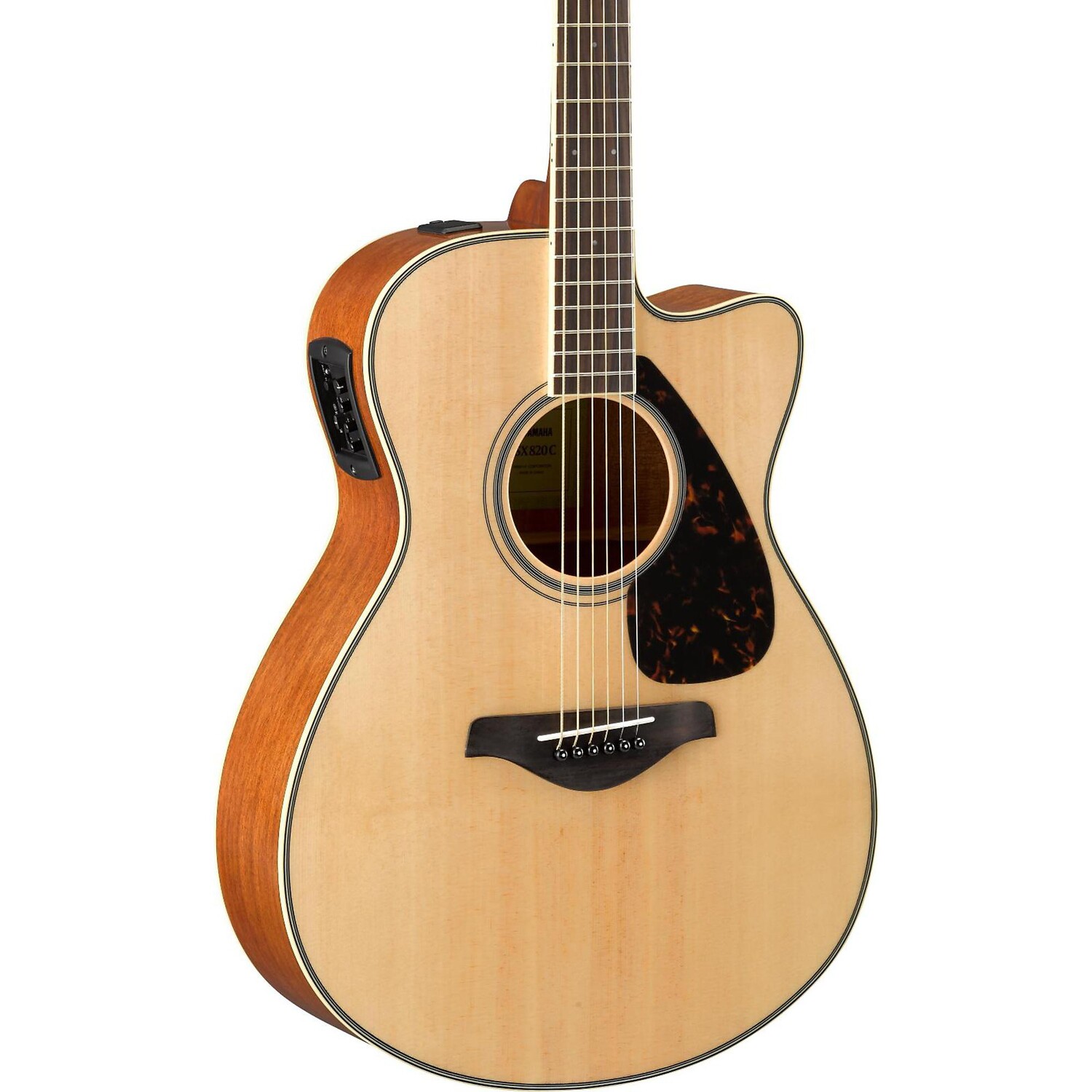 

Акустически-электрическая гитара Yamaha FSX820C Small Body Natural
