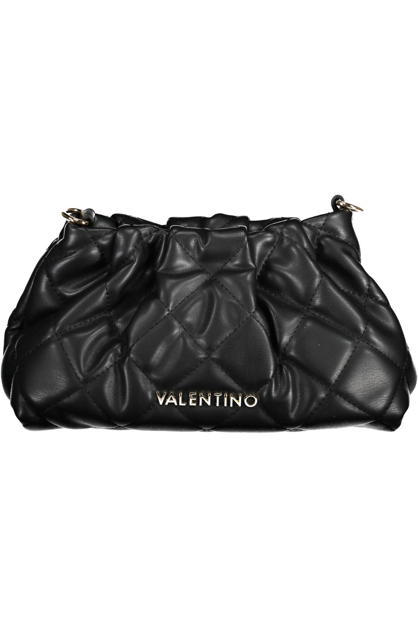 

Женская сумка Valentino Bags стеганая с логотипом, черный