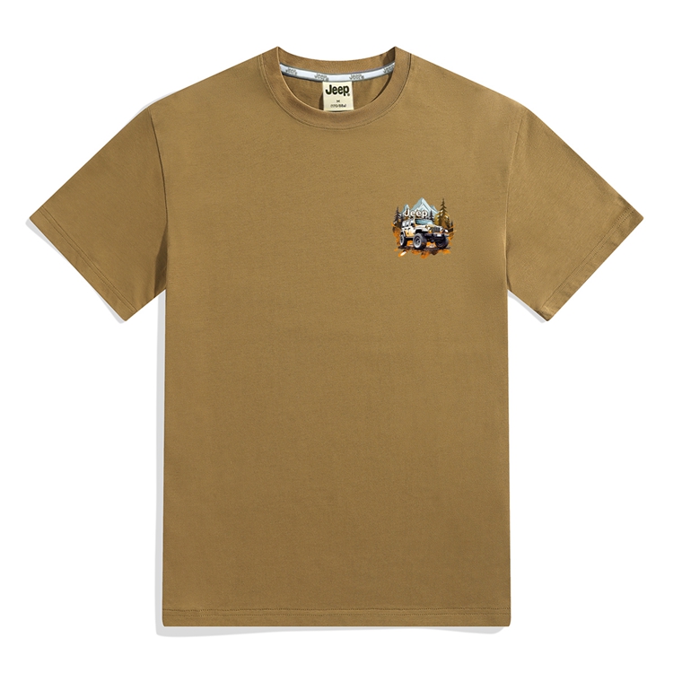 

Футболка Unisex Crew Neck Moderate Straight Fit Jeep, mustard желтый
