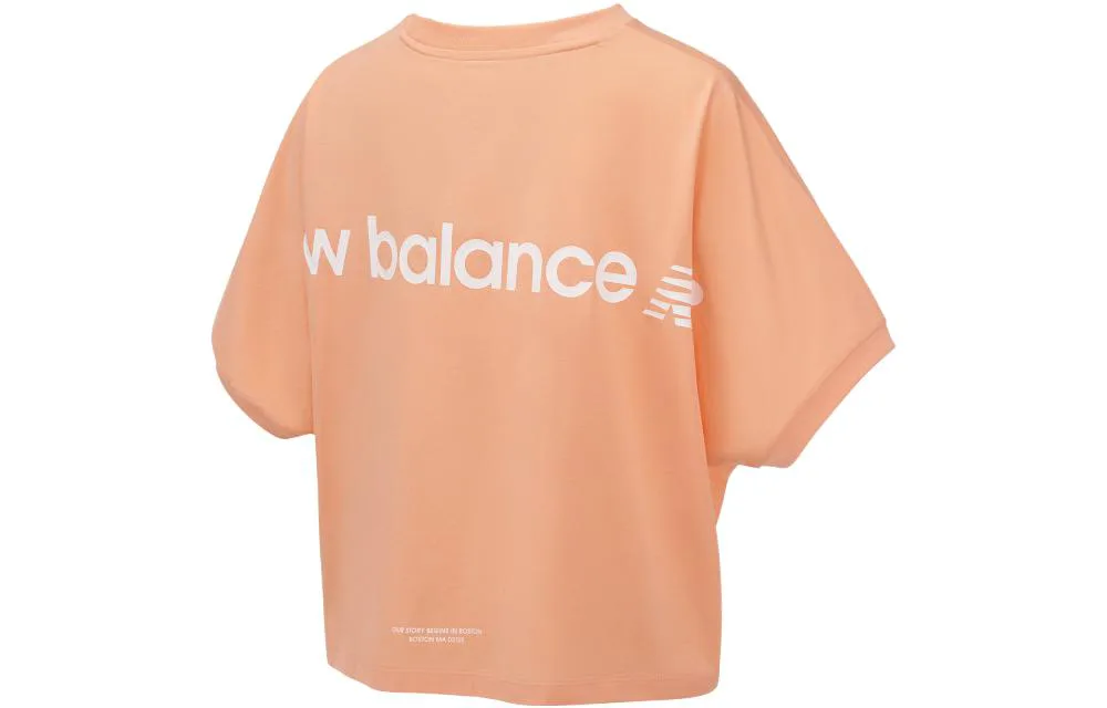 

New Balance Футболка Women's Orange Crew Neck Moderate, Оранжевый, New Balance Футболка Women's Orange Crew Neck Moderate