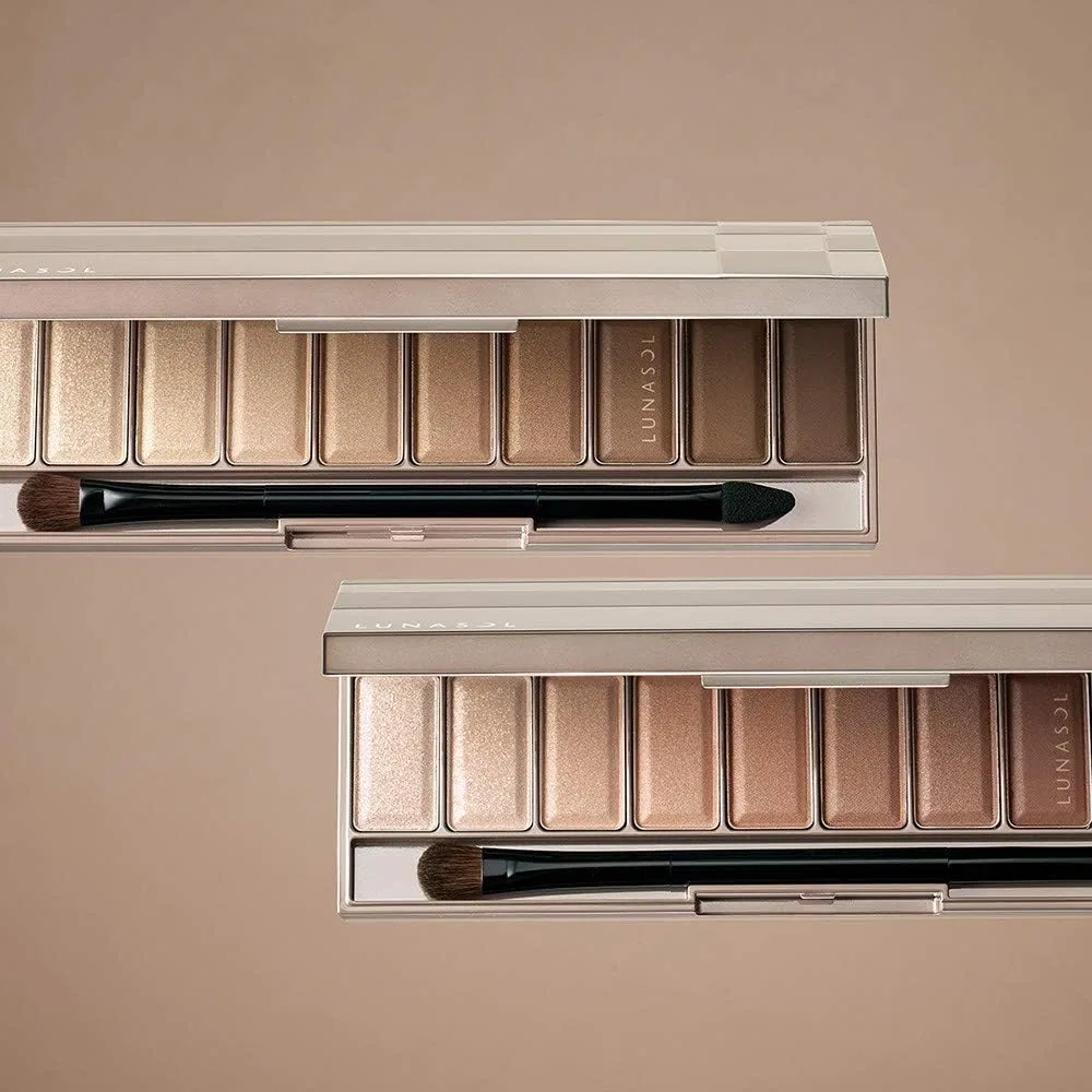 Тени для век Lunasol The Beige Eyes 02 Noble Beige — фото 2