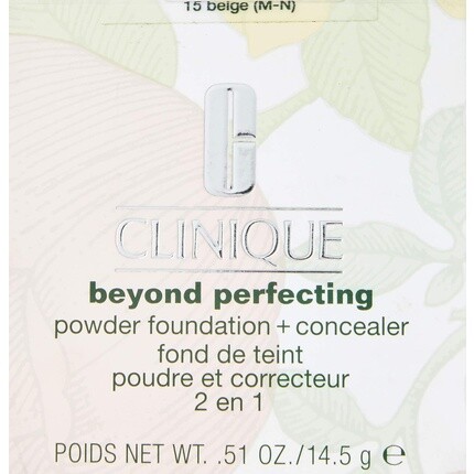 Тональная основа и консилер Beyond Perfecting Powder No.15 Beige, Clinique — фото 2