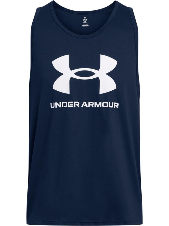 

Футболка Ua Sportstyle Logo Tank Under Armour, синий