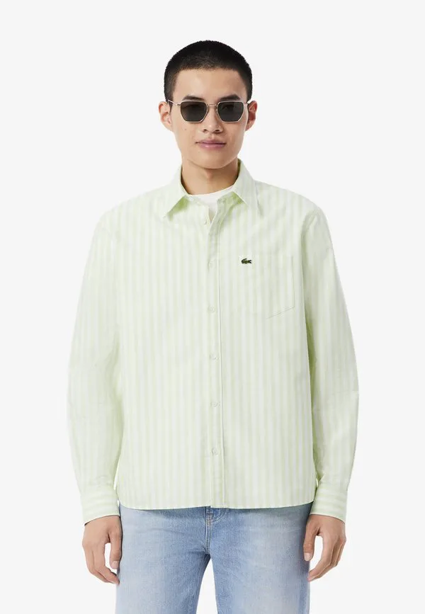 Рубашка Lacoste, Vert Blanc-Ig