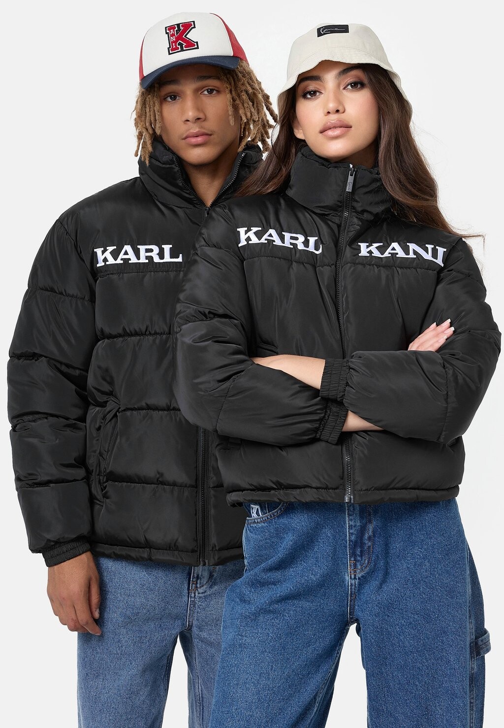 

Зимняя куртка RETRO ESSENTIAL PUFFER JACKET UNISEX Karl Kani, черный