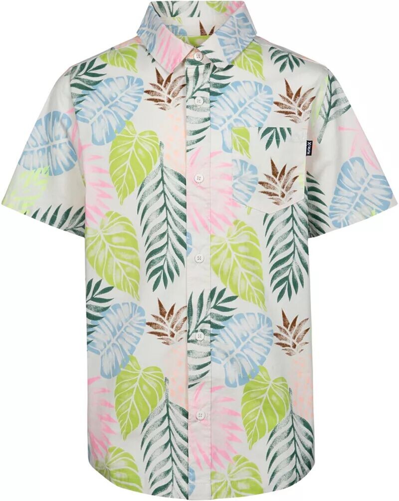 

Рубашка из эластичной ткани с короткими рукавами Hurley для мальчиков Swami