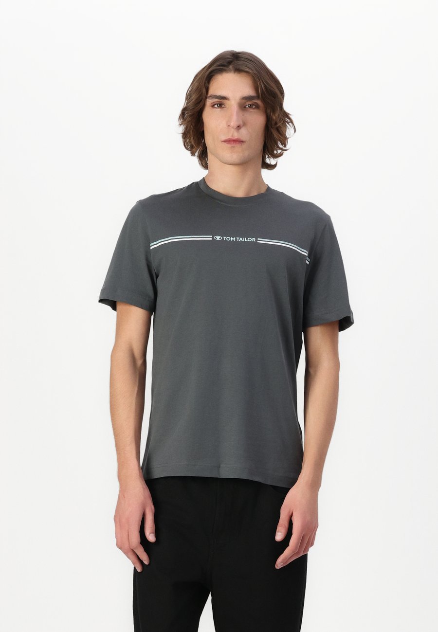 

Футболка TOM TAILOR CREW NECK, Dark Shadow/Stone