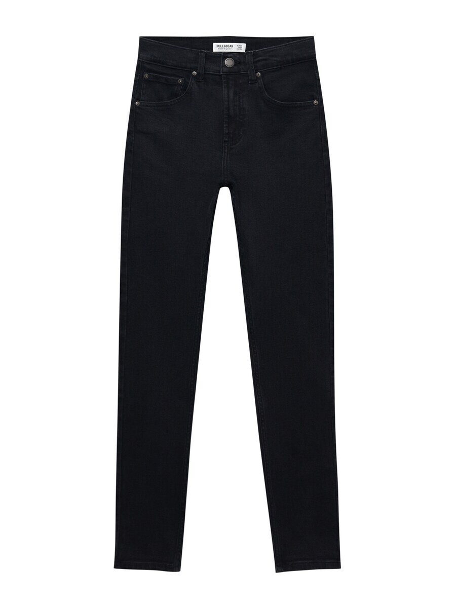

Джинсы скинни Pull&Bear, черный деним