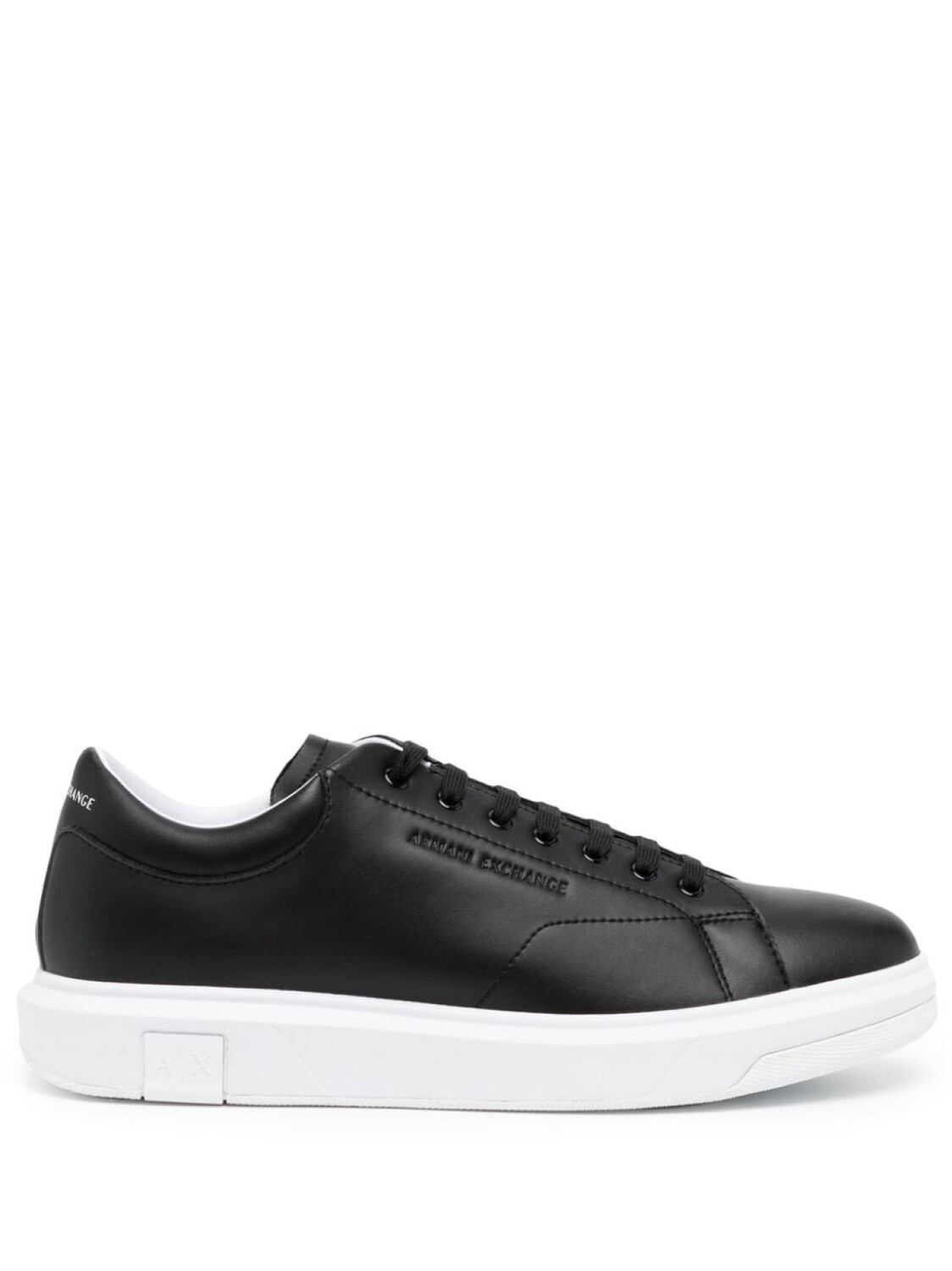 

Armani Exchange кеды на шнуровке, черный
