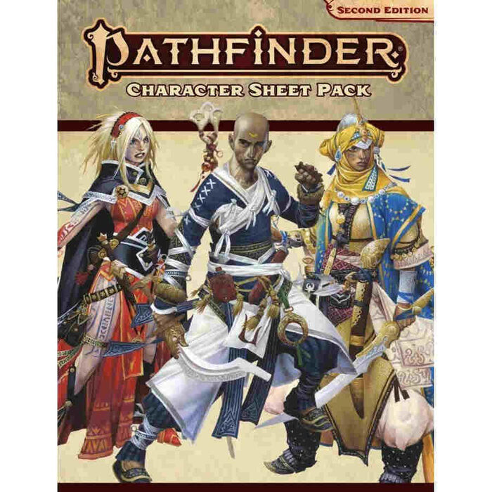 

Ролевая игра Paizo Pathfinder RPG - Second Edition: Character Sheet Pack