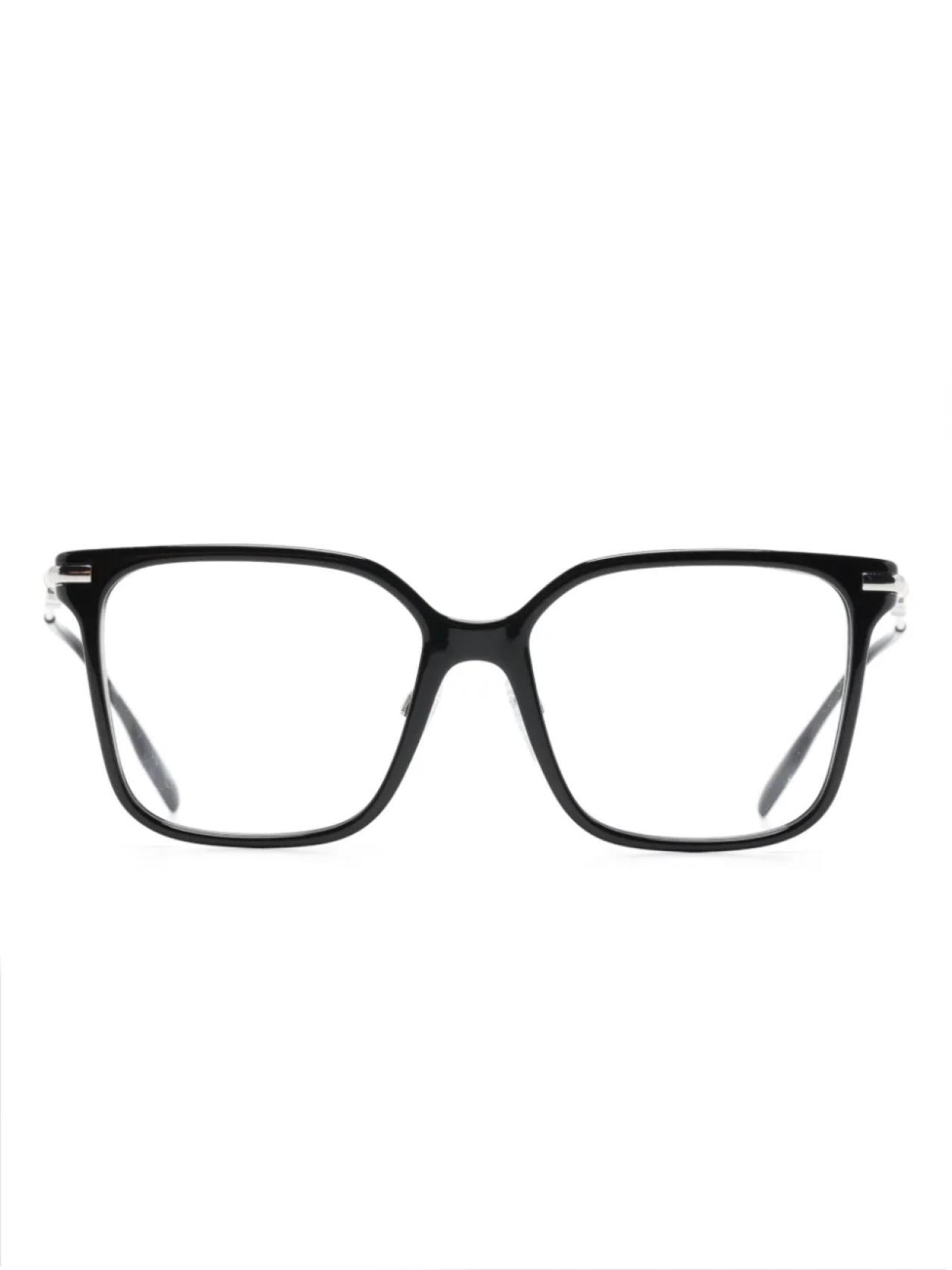 

Burberry Eyewear очки в квадратной оправе с логотипом, черный