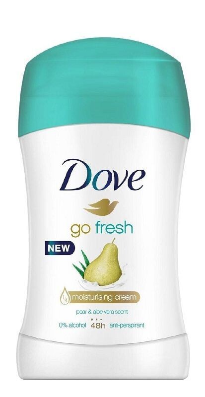 

Антиперспирант для женщин Dove Go Fresh Pear&Aloe, 40 мл