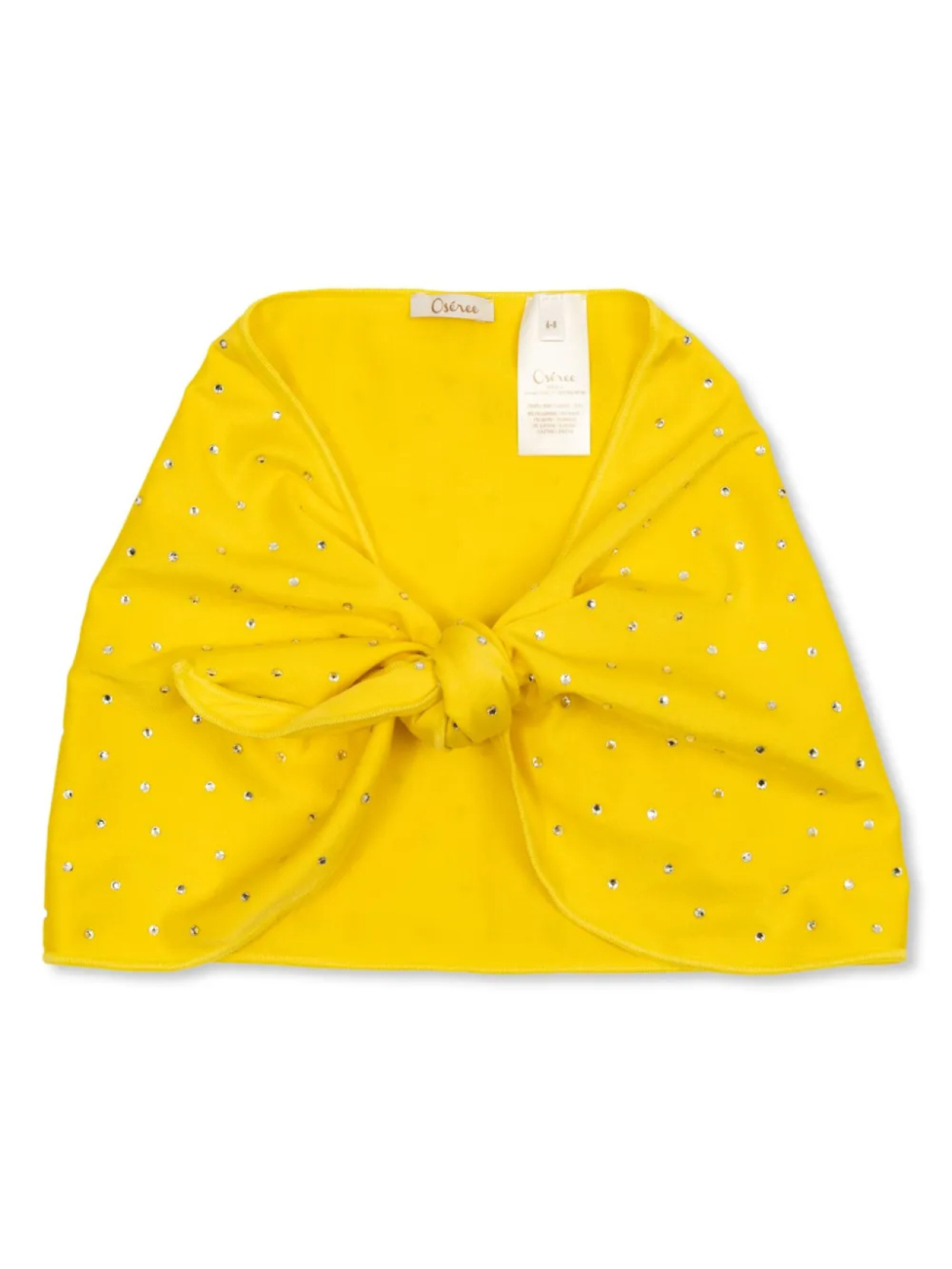 

Детский топ танкини Oseree Kids, украшенный стразами, желтый