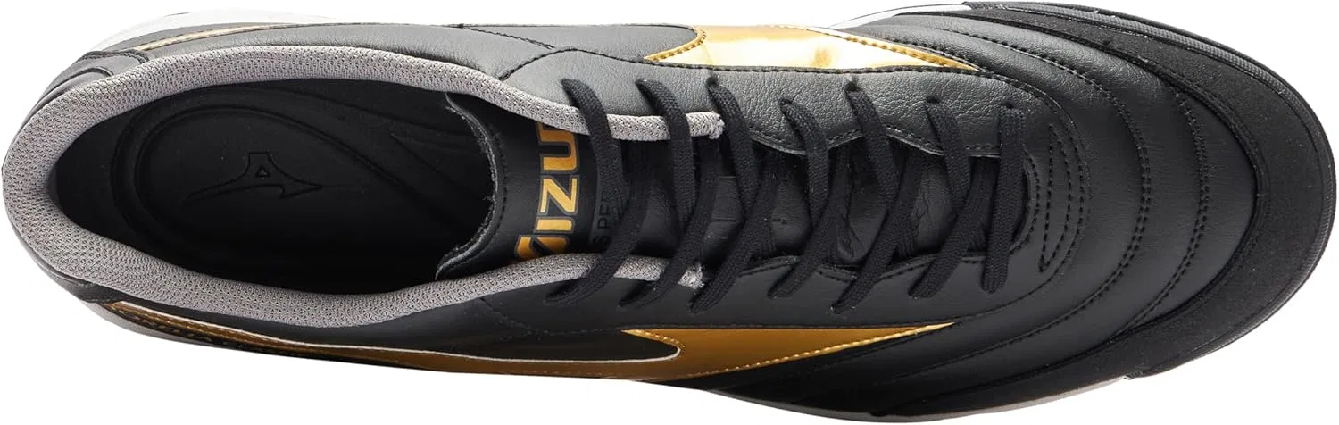Футбольные кроссовки Mizuno Unix для искусственного газона, Black Gold Dark Shawdow — фото 3