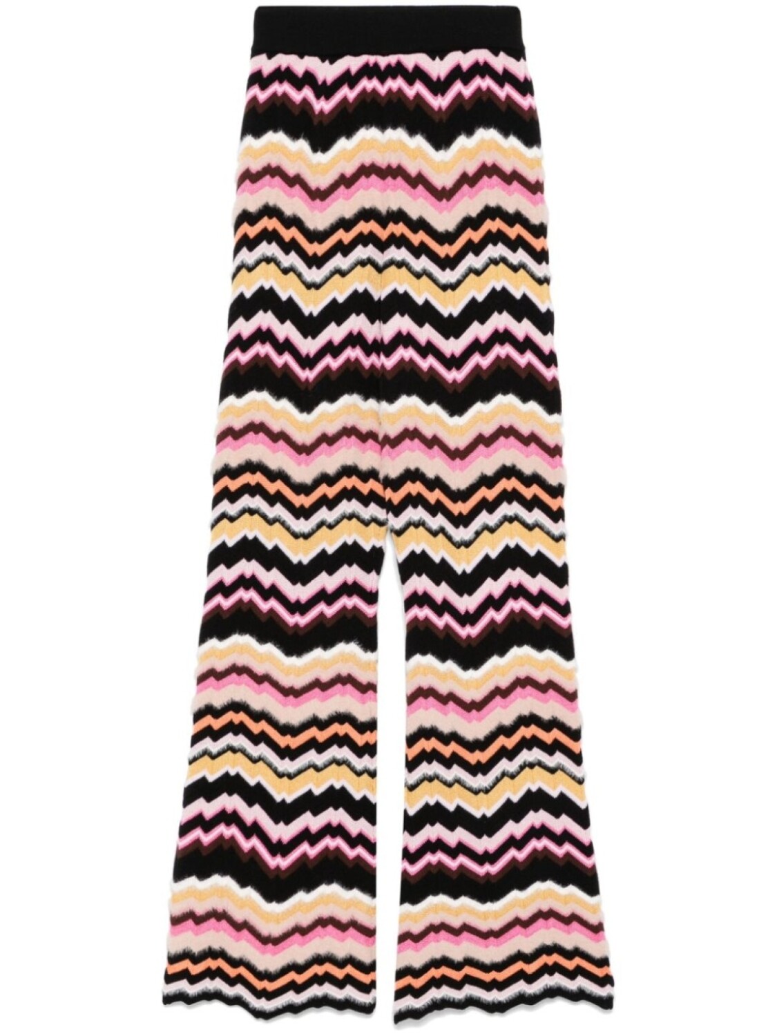 

Брюки с греческим зигзагообразным узором Missoni, черный